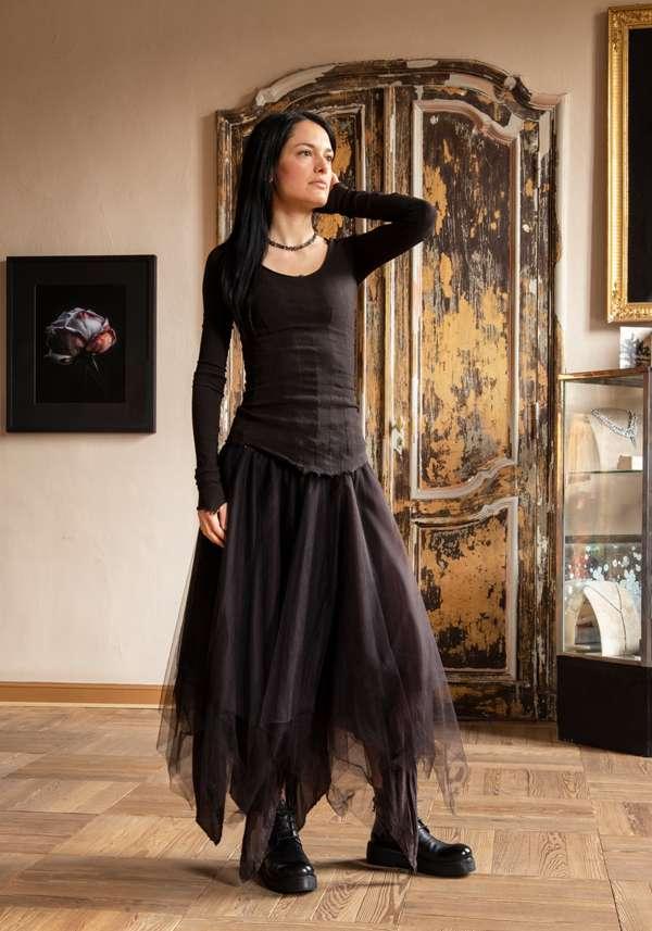 Rose & Lini MARC LE BIHAN “CORSET 26909” DARK BROWN Sconto