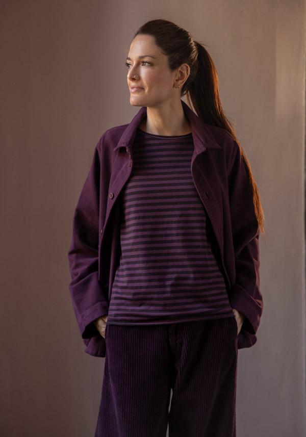 Rose & Lini LABO ART COTTON “GAIA” JACKET MORGON Saldi Di Fabbrica