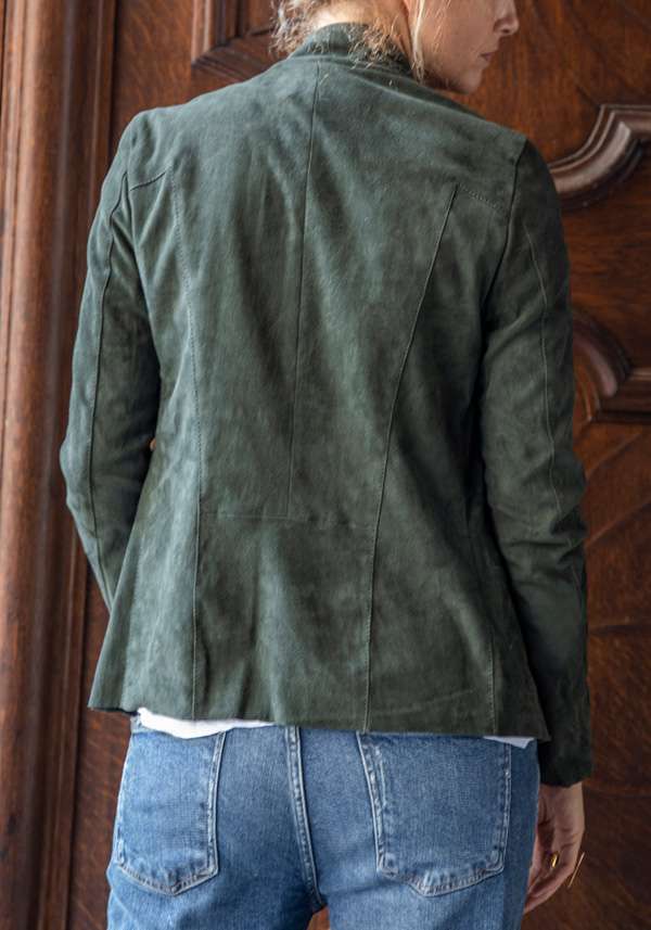 Rose & Lini GIORGIO BRATO NAFTA SUEDE JACKET 9593 Vendita