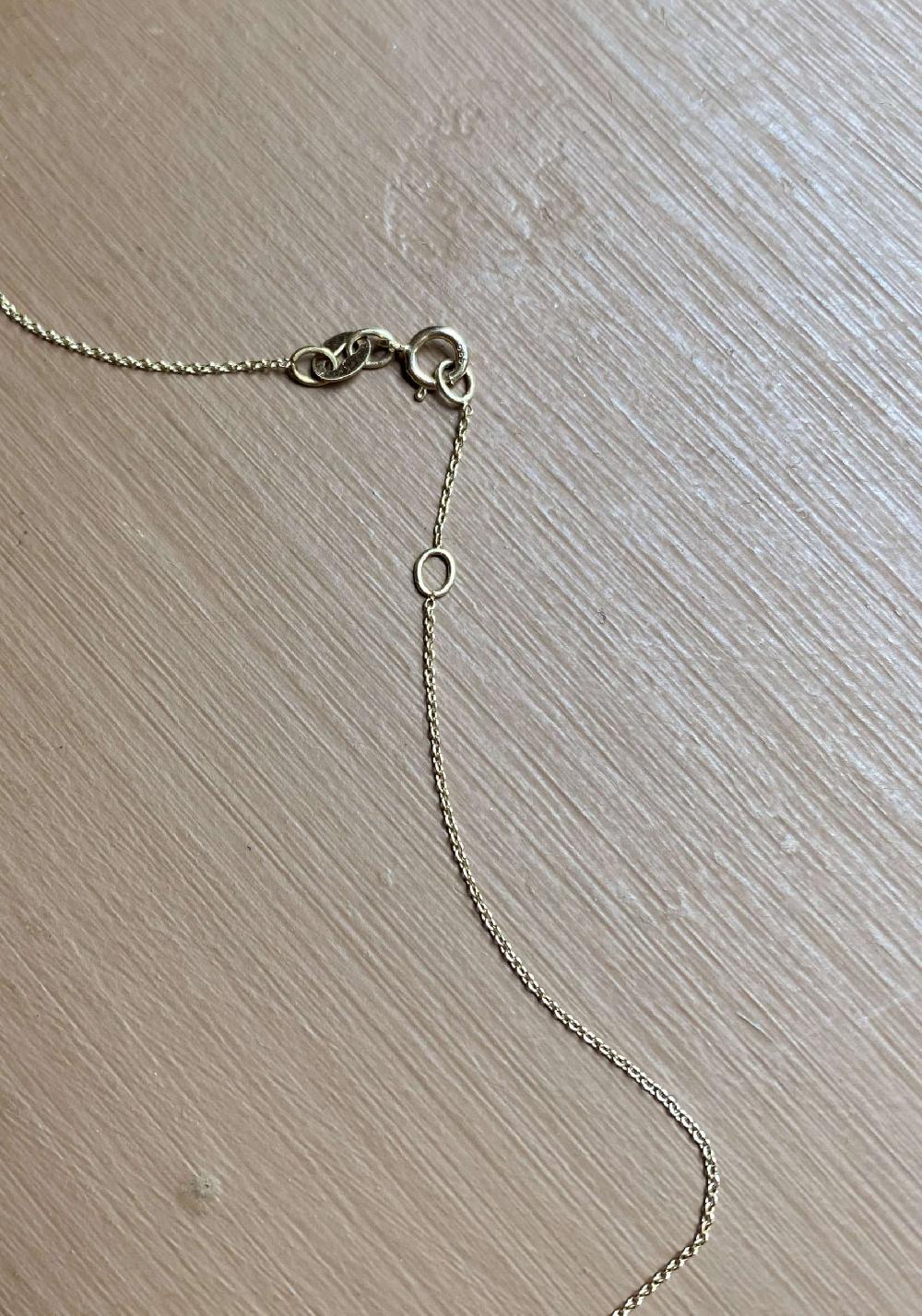 Rose & Lini 5 OCTOBRE “JULIAN” AQUAMARINE & DIAMONDS NECKLACE Sottocosto