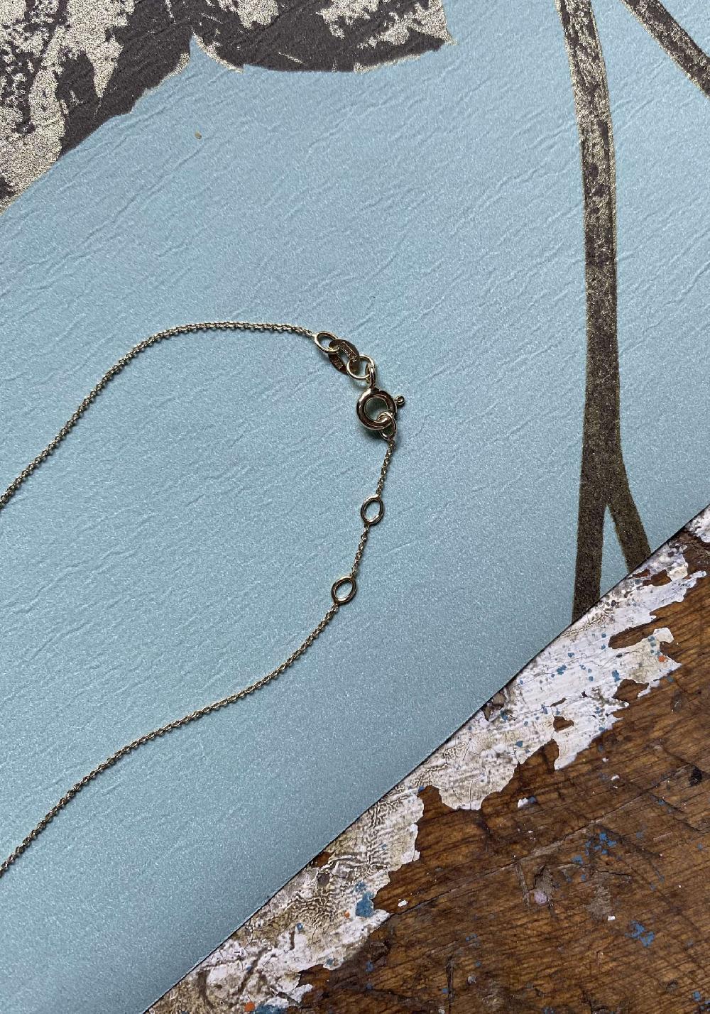 Rose & Lini 5 OCTOBRE “COEUR” TURQUOISE NECKLACE In Vendita