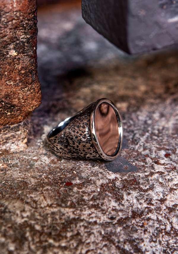 Rose & Lini SIMONA TAGLIAFERRI SMALL “MOON RING J175” PINK GOLD Vendita Economica