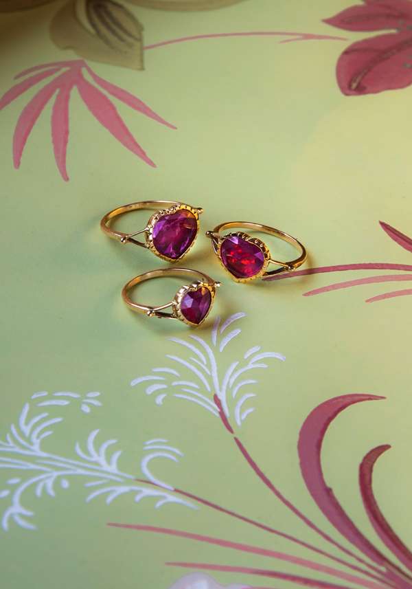 Rose & Lini DORETTE LARGE “BAGUE COEUR” GOLD RING 2025