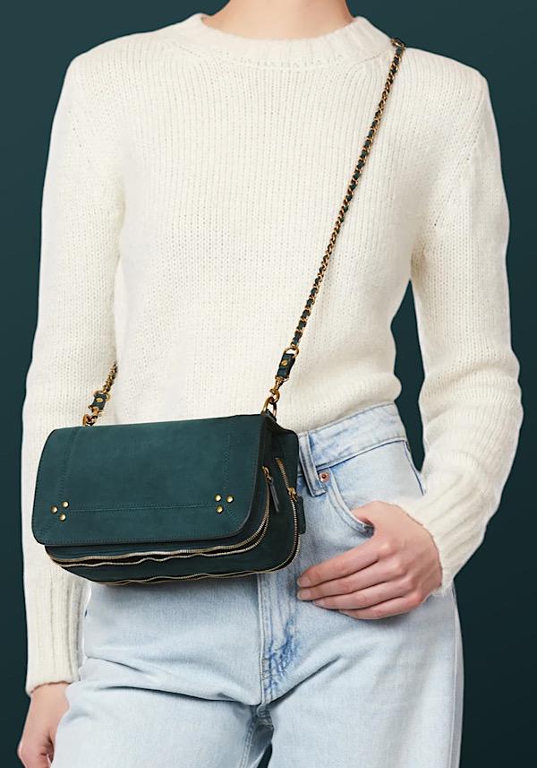 Rose & Lini JÉRÔME DREYFUSS “BOBI” IMPRIMÈ CROCO CANARD BAG Lightning offer