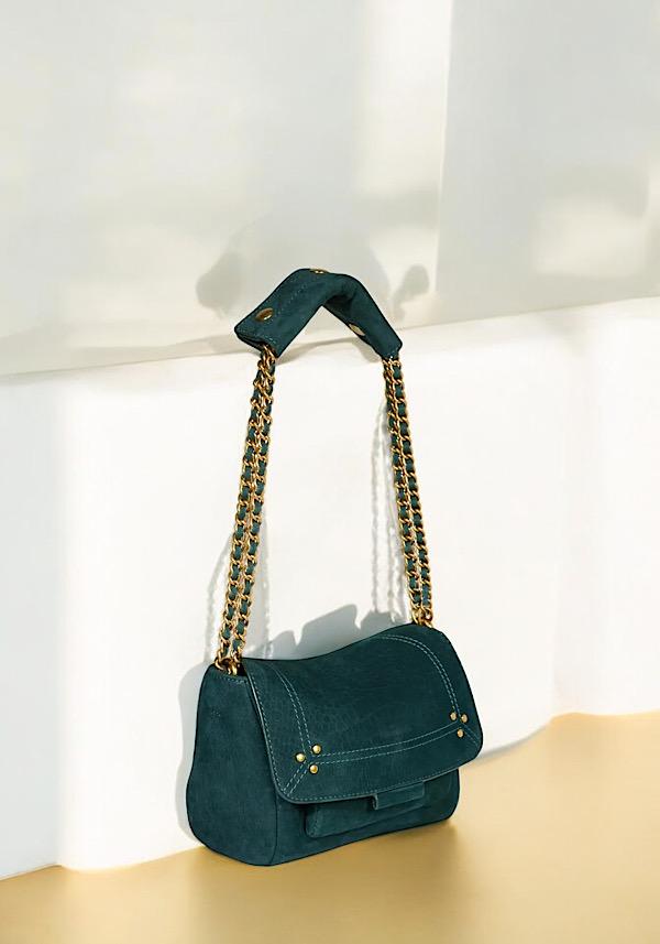 Rose & Lini JÉRÔME DREYFUSS “LULU S” IMPRIMÈ CROCO CANARD BAG Offerte stagionali