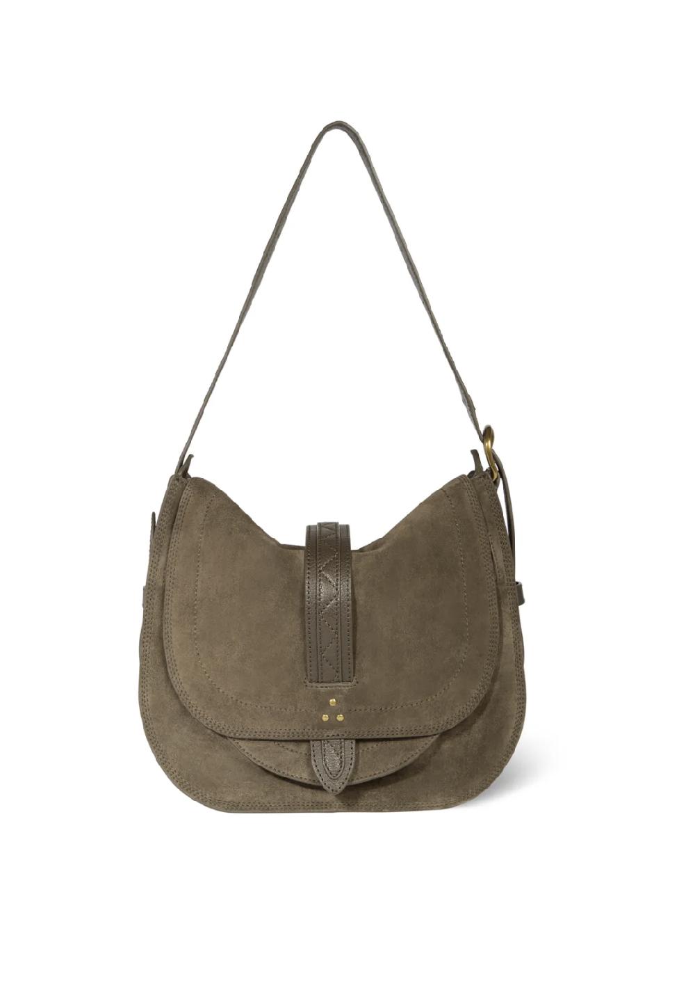 Rose & Lini JÉRÔME DREYFUSS “MARIO” SAVANE LEATHER BAG Offerte giornaliere