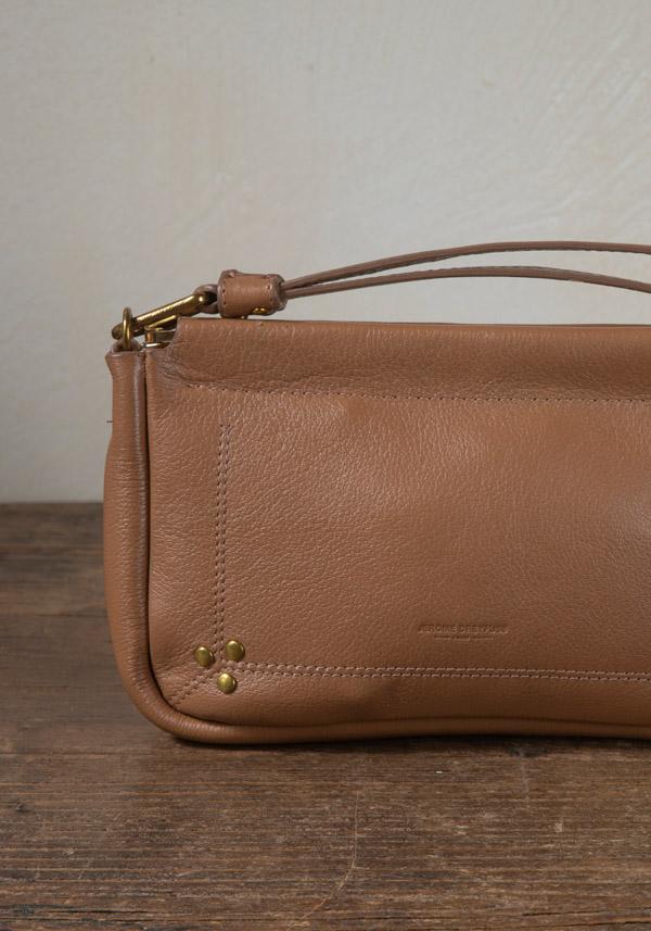 Rose & Lini JÉRÔME DREYFUSS “CLAP M” NUDE CLUTCH BAG Offerta settimanale