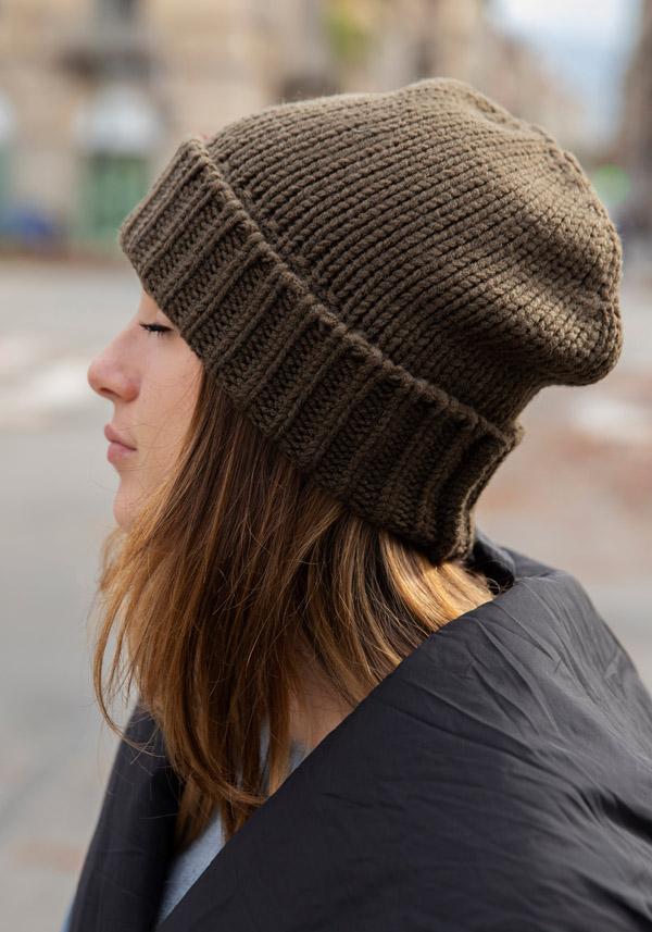 Rose & Lini DANIELAPI MERINO’S WOOL “RASATO” CAMO BEANIE Sconti questo mese