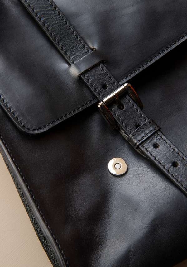 Rose & Lini NUMERO10 “MADEIRA” BLACK LEATHER BAG Novità