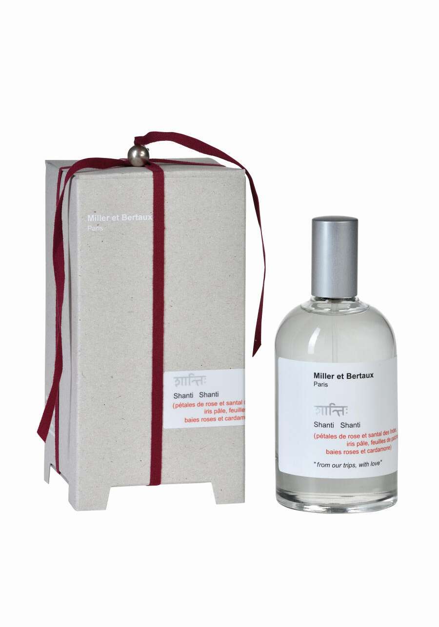 Rose & Lini MILLER ET BERTAUX “SHANTI SHANTI” EAU DE PARFUM Offerta per la Festa della Mamma
