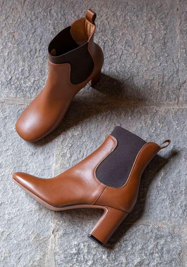 Rose & Lini PELLICO “APEMA” BROWN ANKLE BOOTS Novità