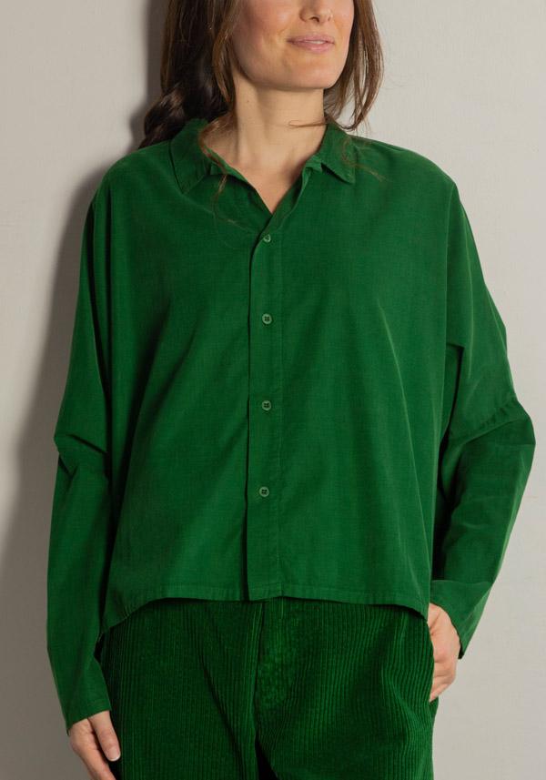Rose & Lini LABO ART COTTON “TINA” PINE SHIRT Comprare a buon mercato