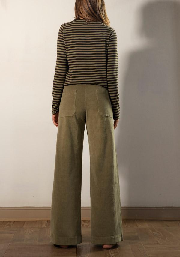 Rose & Lini LABO ART COTTON “DIANA” PANTS BONSAI Offerta esclusiva