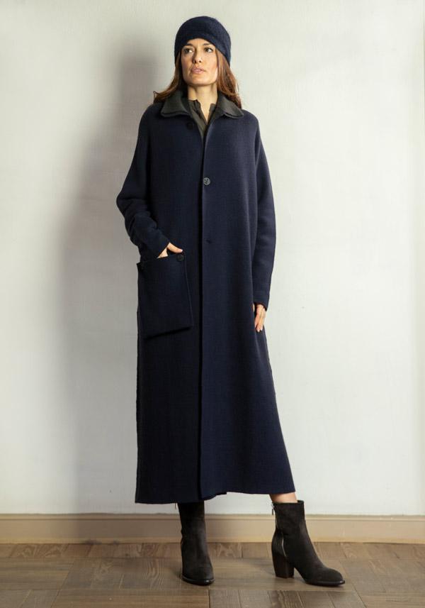 Rose & Lini OYUNA REVERSIBLE CASHMERE “COAT OLAMU” FOREST & OCEAN Bestseller