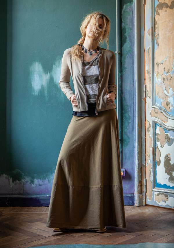 Rose & Lini GIORGIO BRATO MUD SUEDE LEATHER JACKET Latest stili