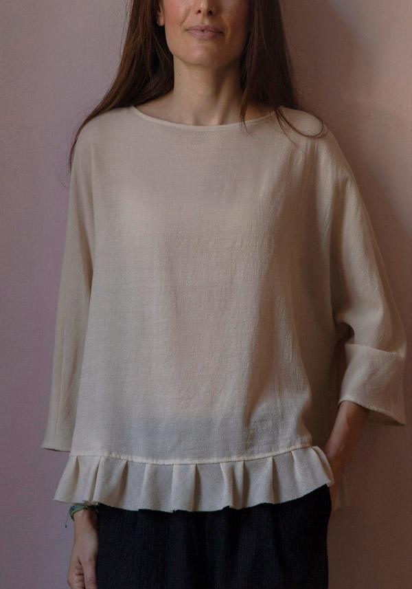 Rose & Lini APUNTOB WOOL “SHIRT 1911” NATURAL Officina