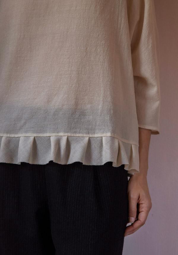 Rose & Lini APUNTOB WOOL “SHIRT 1911” NATURAL Officina