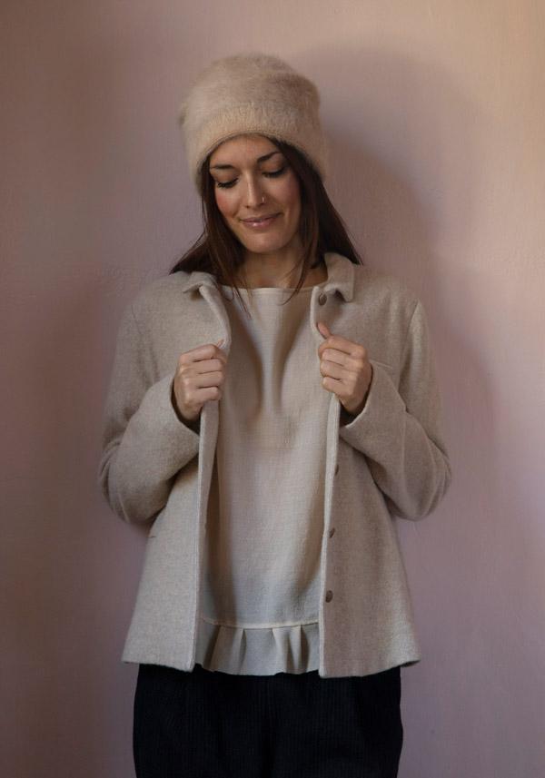 Rose & Lini APUNTOB WOOL “SHIRT 1911” NATURAL Officina