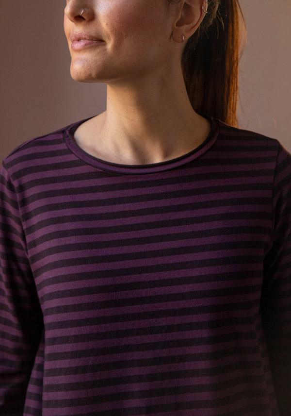 Rose & Lini LABO ART COTTON “JEPPE” MORGON STRIPED T-SHIRT Limitato a 3 giorni