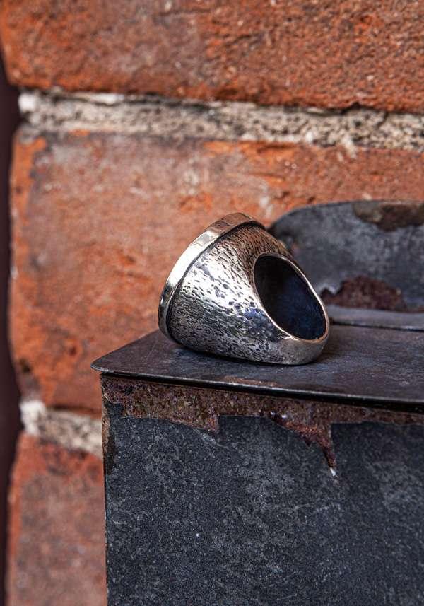Rose & Lini SIMONA TAGLIAFERRI LARGE “MOON RING J163” PINK GOLD Offerta