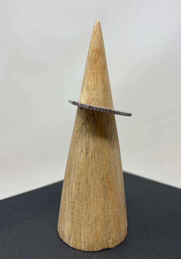 Rose & Lini ROSAMARIA “BRENNA” DIAMONDS SILVER RING In Saldo