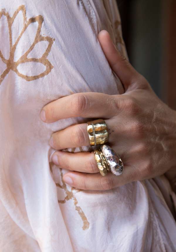 Rose & Lini ROSAMARIA “BRENNY” COPPER RING Sconto di tempo limitato