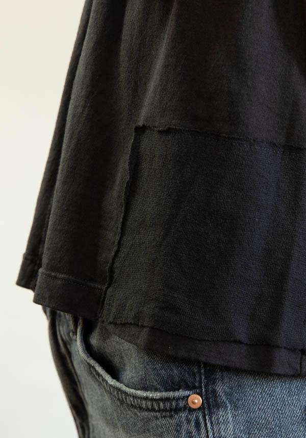 Rose & Lini MJW BLACK COTTON T-SHIRT “2461” Latest stili