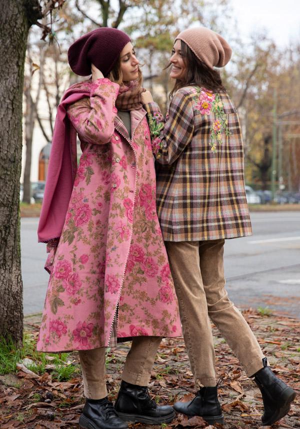 Rose & Lini PERO WOOL REVERSIBLE “COAT BPB05” PINK Discount Store per i nuovi prodotti