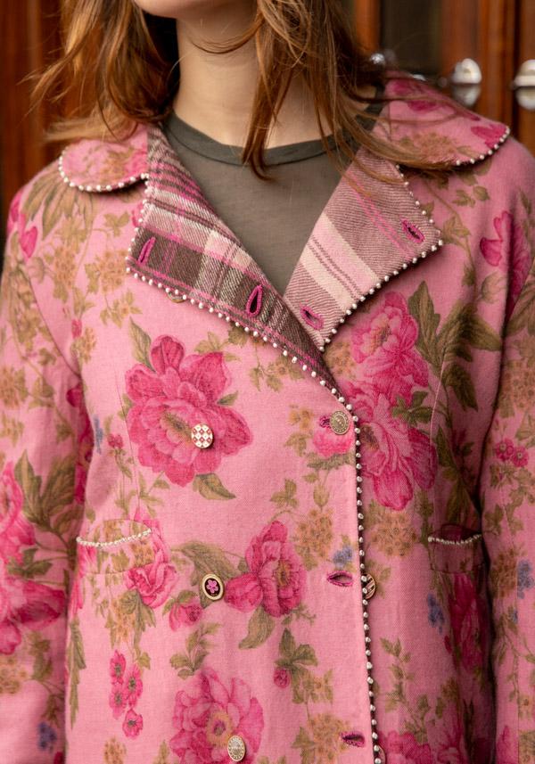 Rose & Lini PERO WOOL REVERSIBLE “COAT BPB05” PINK Discount Store per i nuovi prodotti