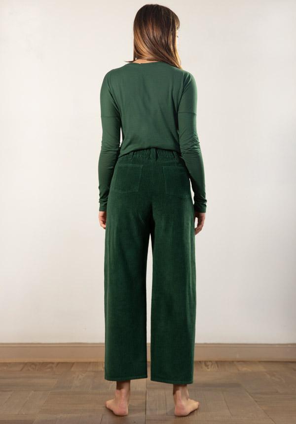 Rose & Lini BARBARA TANI “PANTS 462 V03” CORDUROY MINT Limitato a 3 giorni