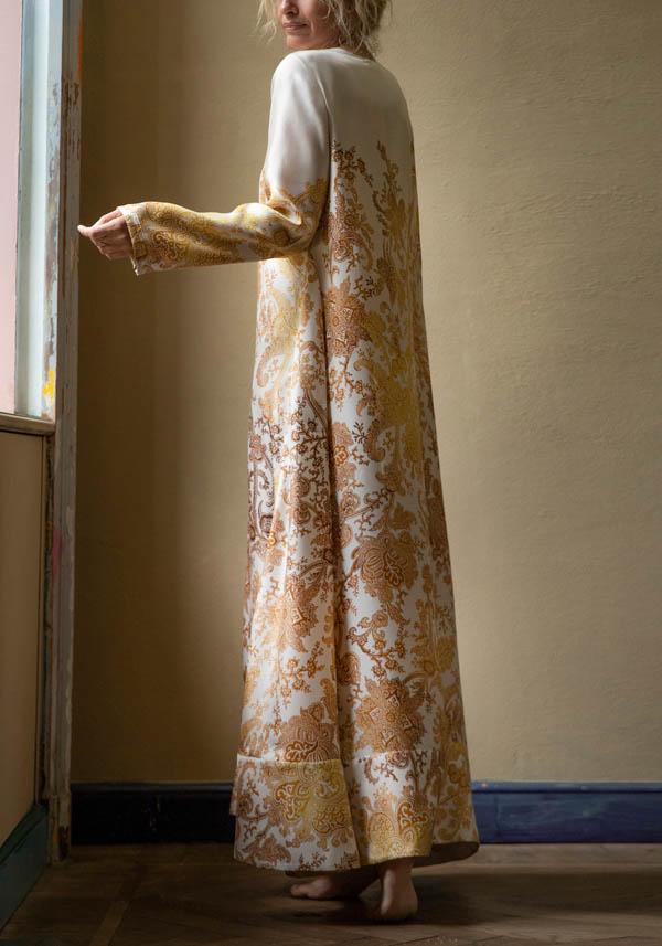 Rose & Lini CO.GO SILK “DRESS VV276” MANDALA Black Friday Prezzi