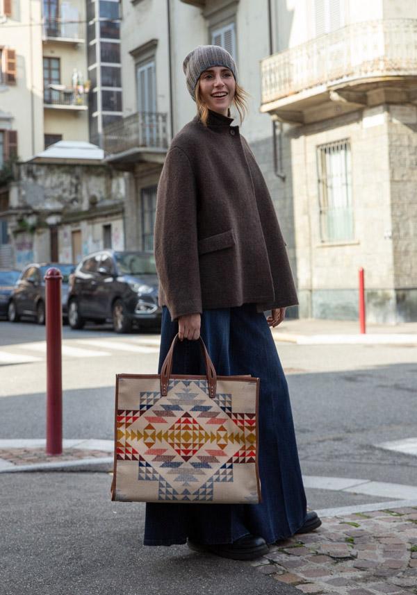 Rose & Lini BOBOUTIC WOOL JACKET “4765” BROWN Affare Del Giorno