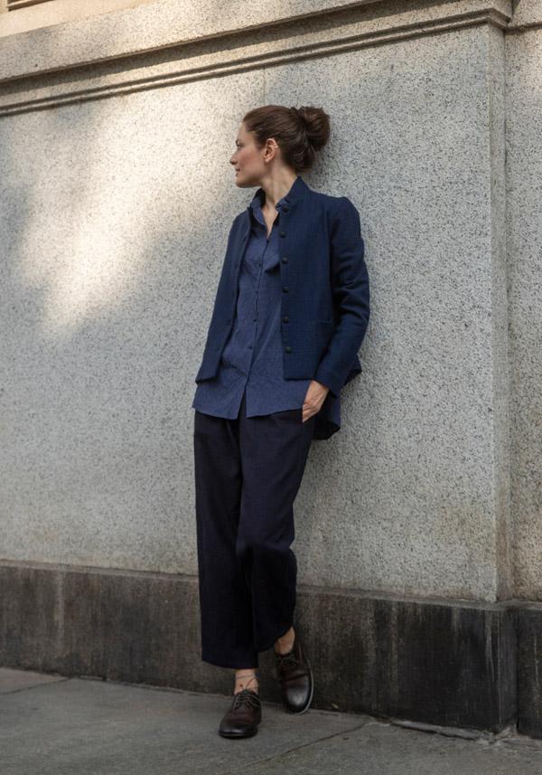 Rose & Lini APUNTOB COTTON “PANT 540” INDIGO BLUE Outlet