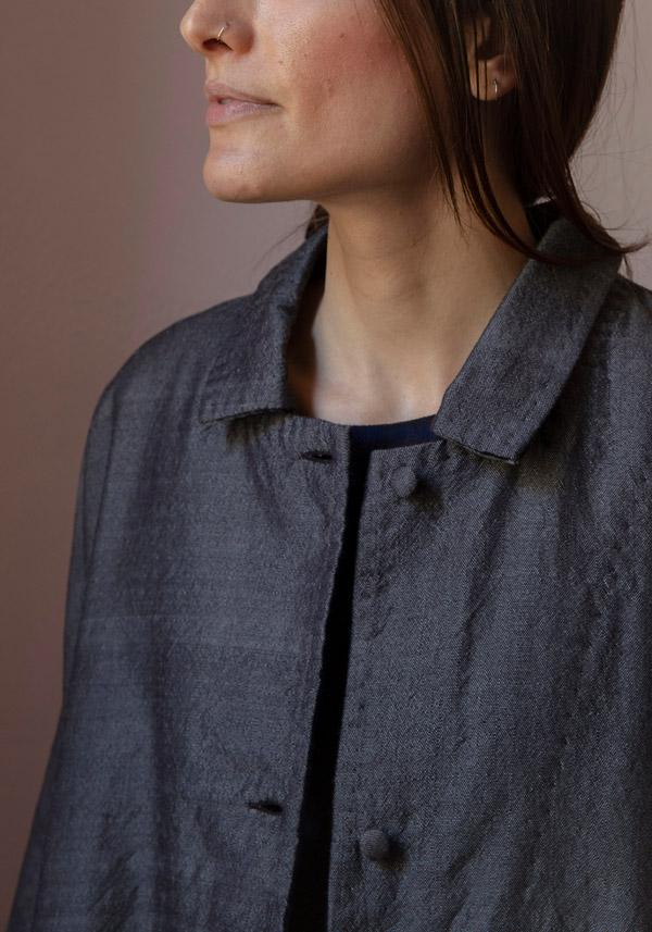 Rose & Lini AODRESS REVERSIBLE WOOL “COAT 15” RAAT BROWN Sconto di tempo limitato