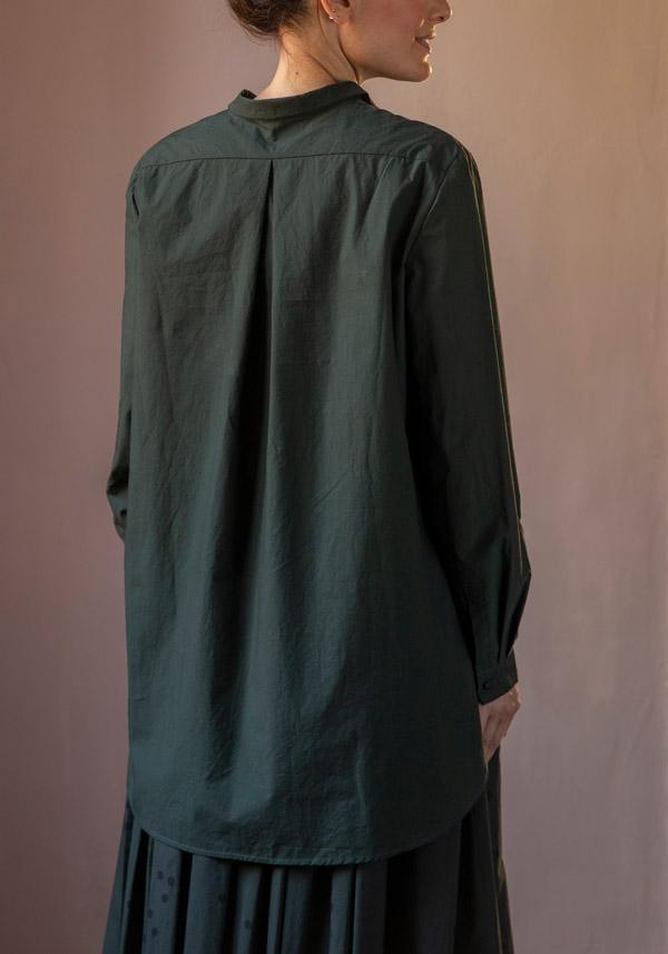 Rose & Lini APUNTOB COTTON “SHIRT 1884” FOREST GREEN Offerta Anniversario