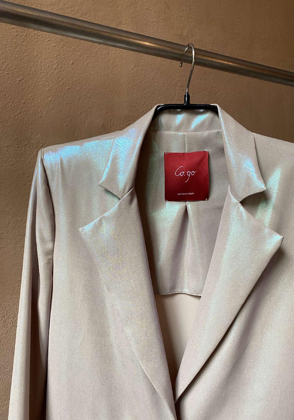 Rose & Lini CO.GO SATIN “DUST COAT 11101” Offerte esclusive