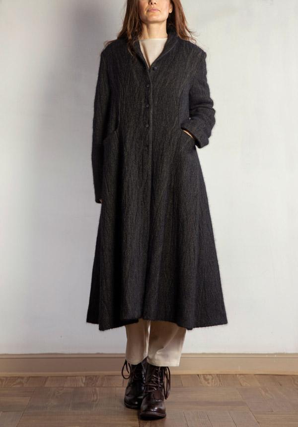 Rose & Lini APUNTOB WOOL & ANGORA “COAT 1812” FOREST ACQUISTA ORA