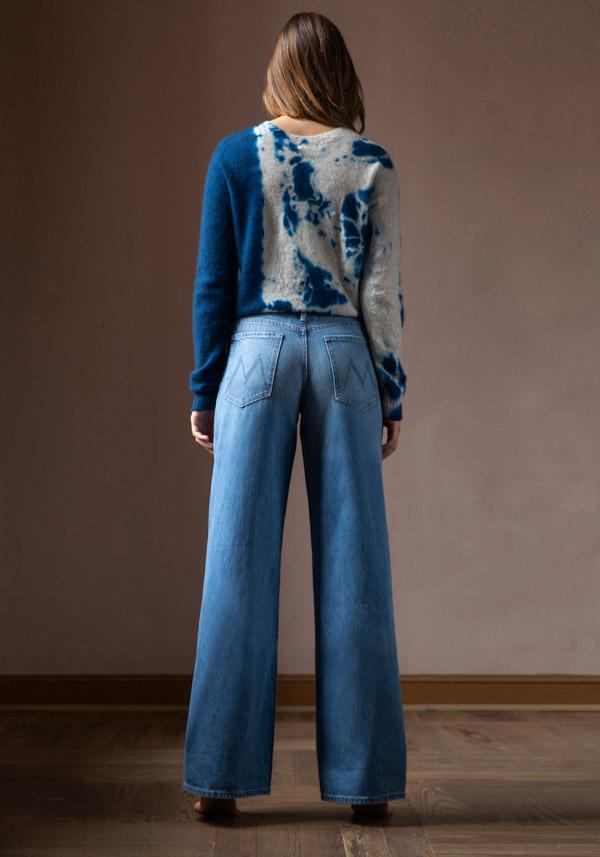 Rose & Lini MOTHER DENIM “LOVE LINE” DENIM BLUE JEANS Offerta speciale della fabbrica