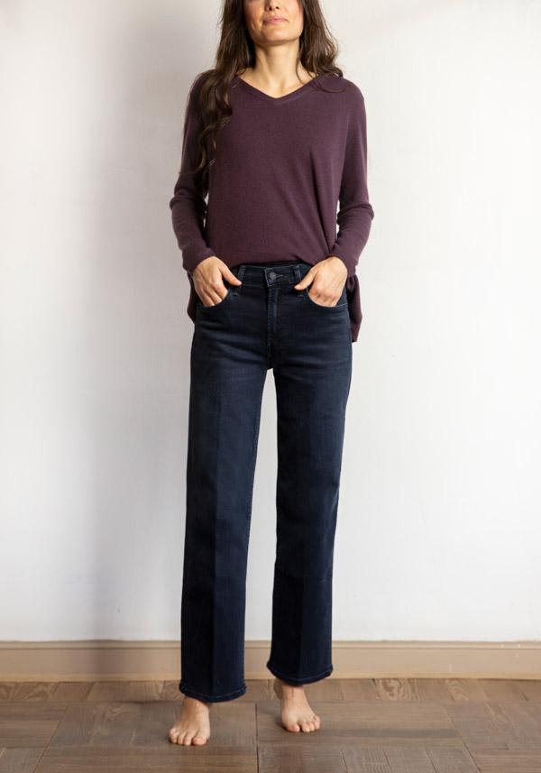 Rose & Lini MOTHER DENIM “MID RISE RAMBLER” NIGHT BLUE JEANS Discount Store per i nuovi prodotti