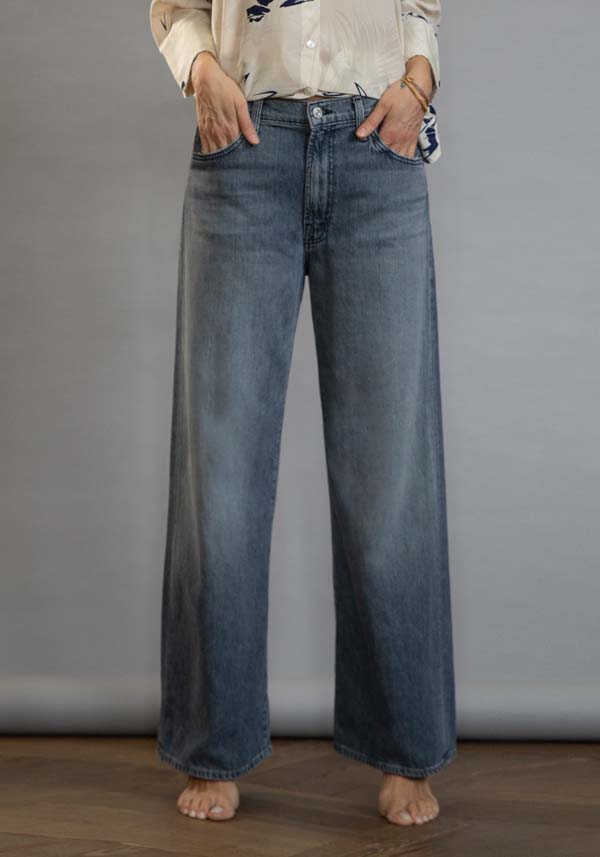 Rose & Lini MOTHER DENIM “THE DODGER ANKLE” BLACK JEANS Enormi sconti