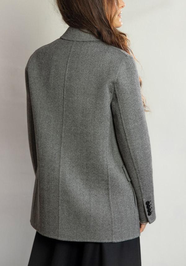Rose & Lini N8 WOOL “JACKET 1700” CHARCOAL Esporta salva