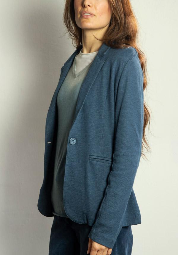 Rose & Lini MAJESTIC COTTON & CASHMERE “VESTE 167” ENCRE JACKET 50% di sconto per tempo limitato
