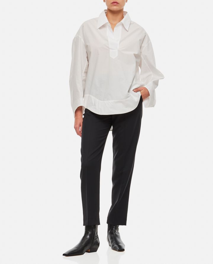 Biffi PANTALONI IN GABARDINE DI LANA Consegna Veloce