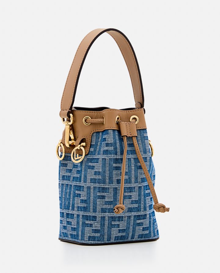 Biffi MINI MON TRESOR BORSA SECCHIELLO DENIM Prezzo Ridotto