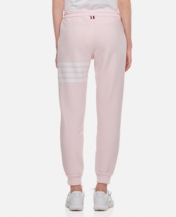 Biffi PANTALONI SUDATORI A RIB OTTOMANO ROSA CHIARO 4-BAR Online