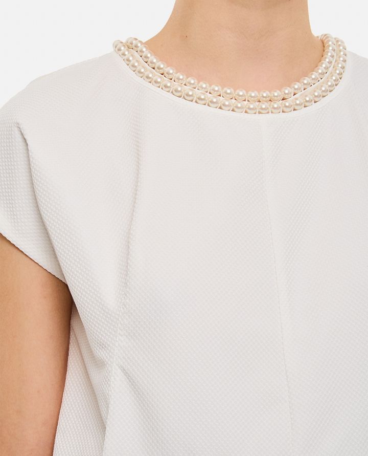 Biffi BLUSA SCOLLO PERLE I Più Venduti