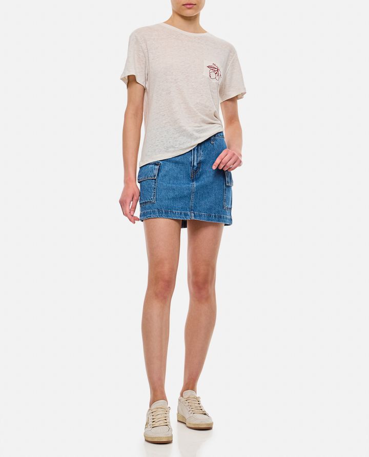 Biffi MINIGONNA CARGO IN DENIM Vendite Flash