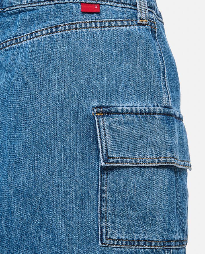 Biffi MINIGONNA CARGO IN DENIM Vendite Flash