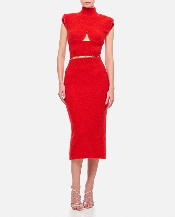 Biffi ALBINO ABITO CUT-OUT MOHAIR Sconto