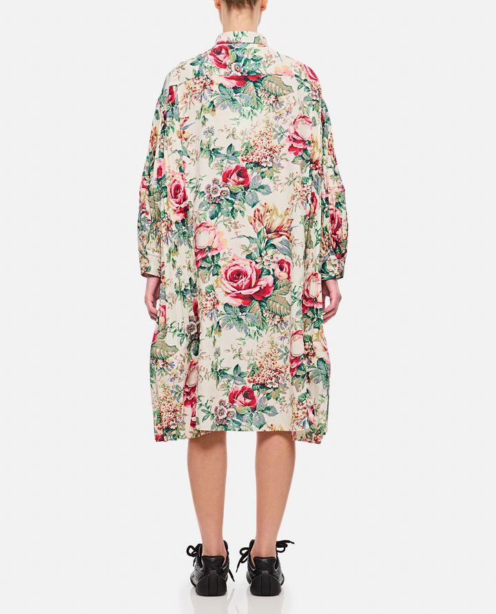 Biffi FLOWER PATTERN PRINTED SHIRT DRESS Outlet